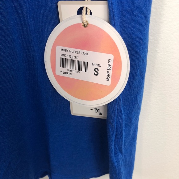 Show Me Your Mumu Mikey Muscle Tank Top NWT - Picture 6 of 8